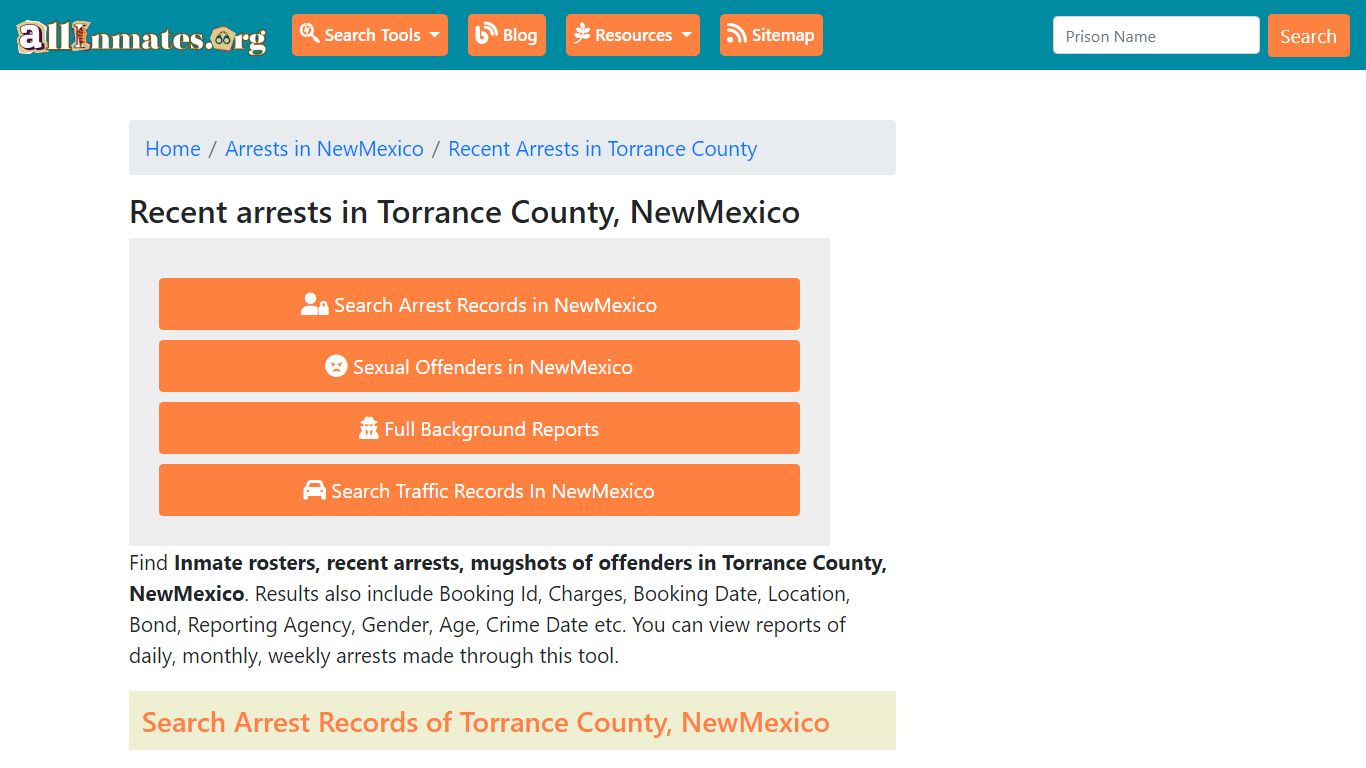 Recent arrests in Torrance County, NewMexico | Mugshots, Rosters ...